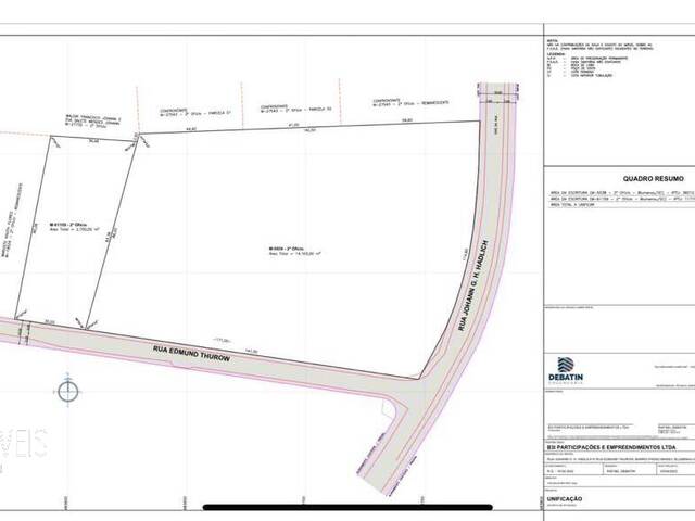 #1854 - Terreno para Venda em Blumenau - SC