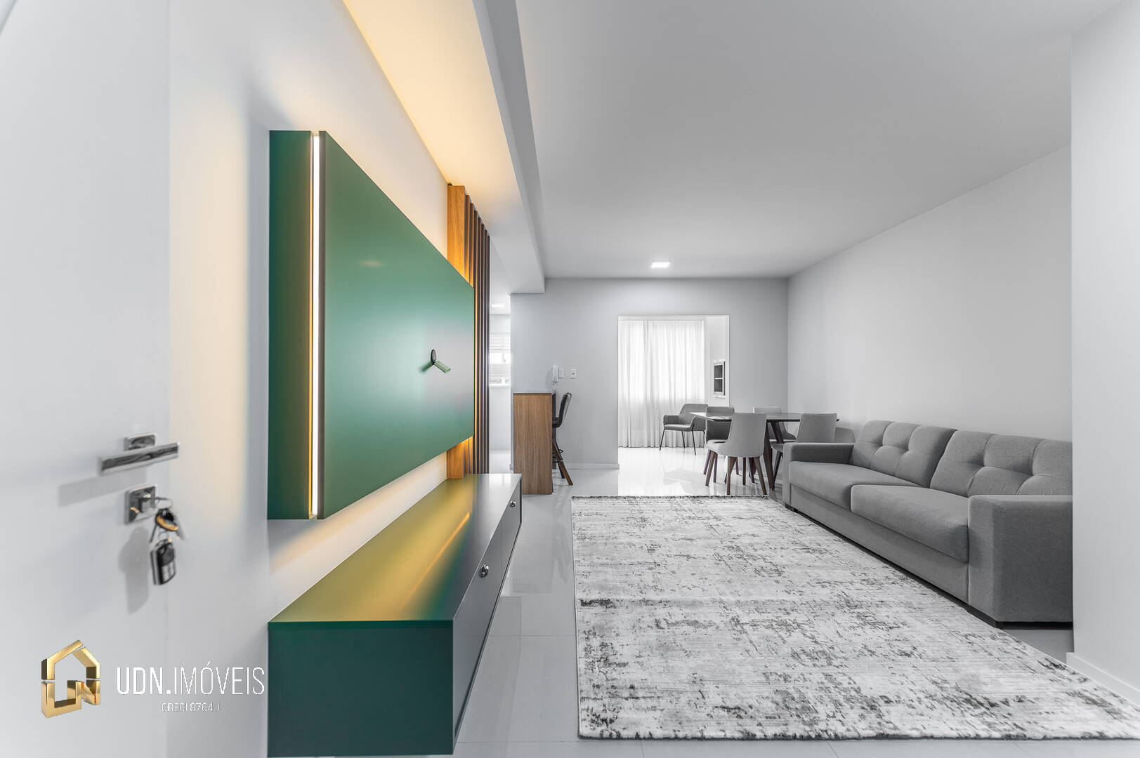 Apartamento mobiliado e equipado para locação no bairro Itoupava Norte - foto 1