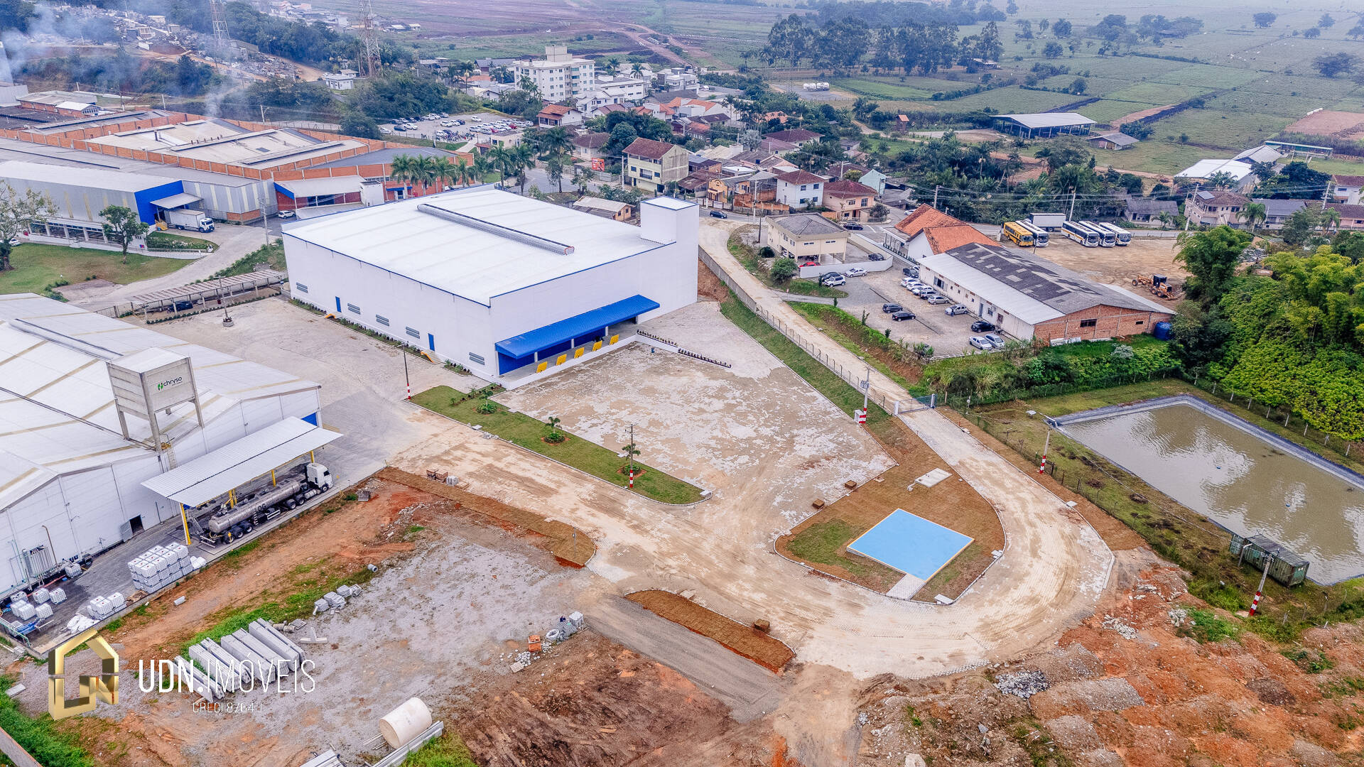 Galpão Industrial de Alto Padrão para Locação – Centro de Ilhota/SC