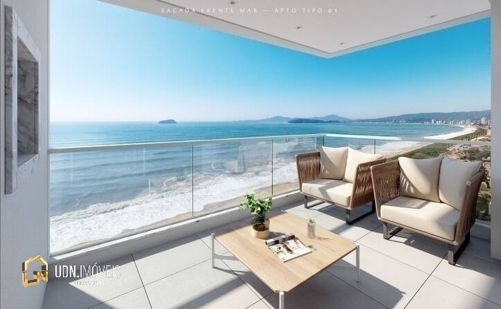 Apartamento Alto Padrão Três Suítes frente mar em Piçarras S